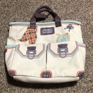 Levenger Canvas Travel Tote